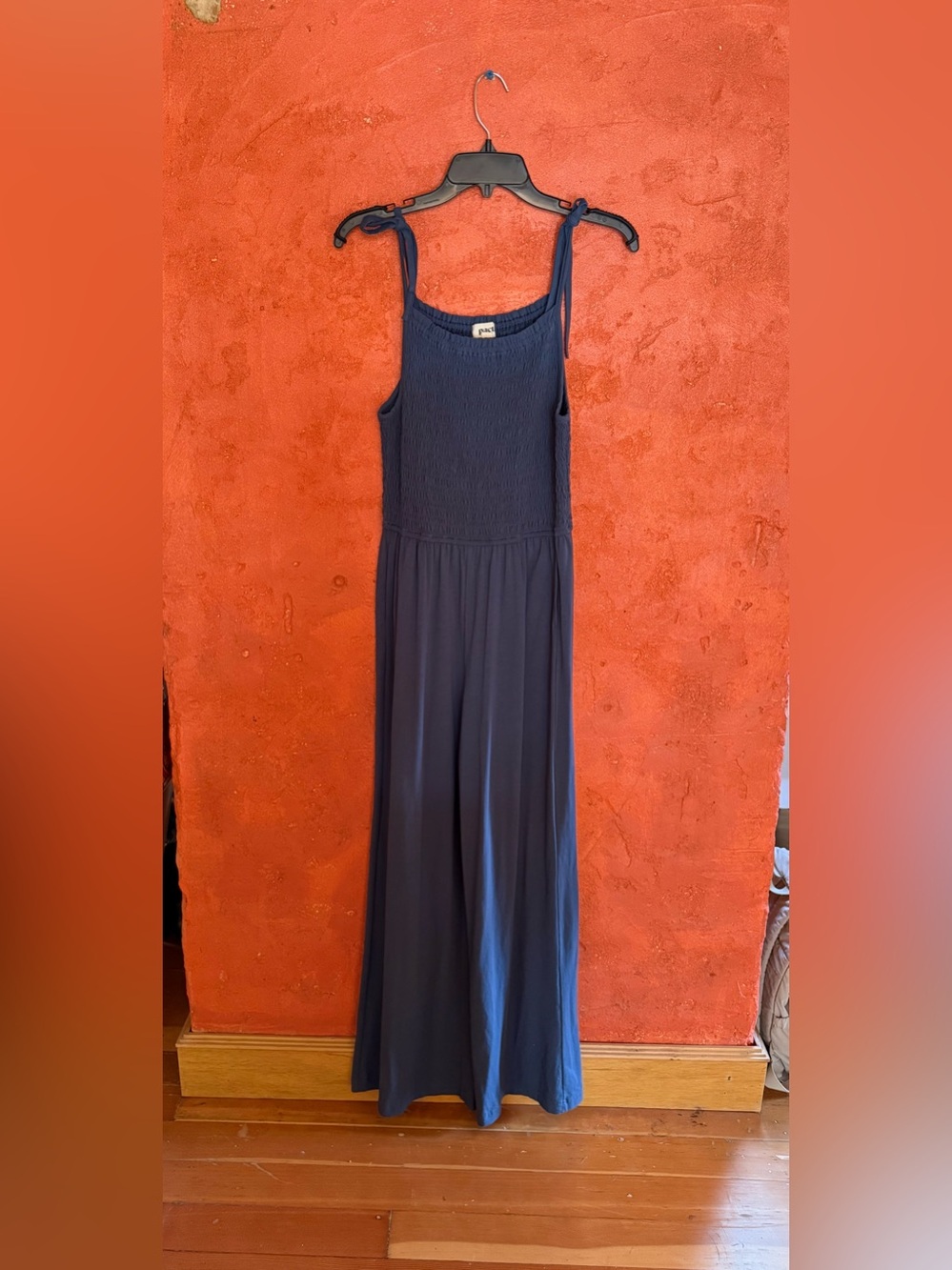 Pact The Soirée One And Done Jumpsuit French Navy Size Smalla